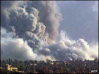 April 2nd. Baghdad Under Bombs